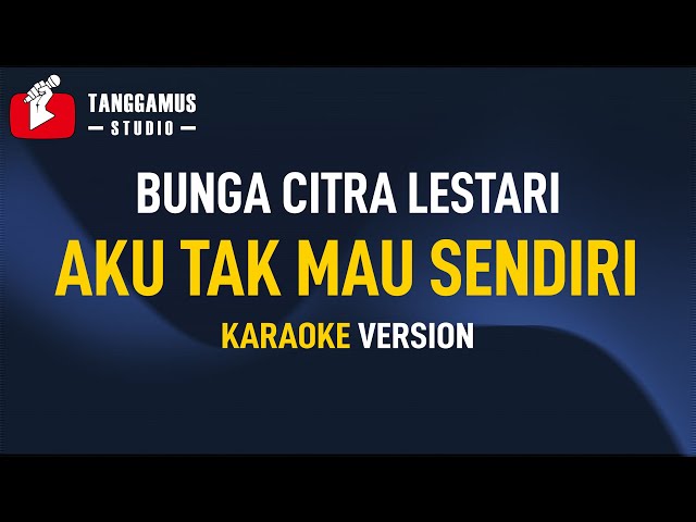 BCL - Aku Tak Mau Sendiri (Karaoke) class=