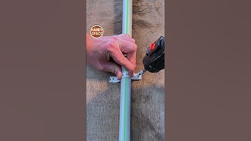 Securely Attached! Broken Tape Measure Hack with a Pipe! #diy