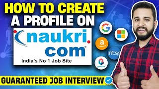 HOW TO CREATE A PROFILE IN NAUKRI.COM | NAUKRI.COM TIPS | HOW TO GET INTERVIEW CALLS 2022