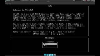 UNIX 7th Edition in QEMU (x86/i386)