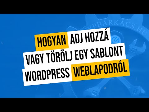 Videó: A Websablon újratervezése