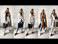 10 ITEMS - 10 OUTFITS! SPRING STYLING USING ONLY 10 STAPLE WARDROBE ITEMS!