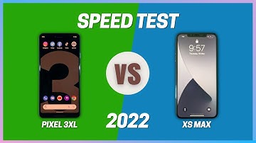 Google Pixel 3 XL VS iPhone XS Max | Speed Test | Android 12 VS IOS 15