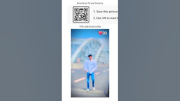 New VN Video Editing QR Template | VN Video editor QR code | VN Video Editing Tutorial 2025 #vncode