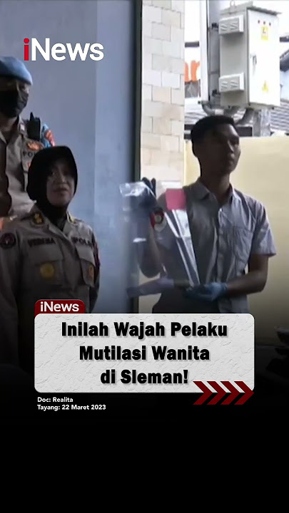 Inilah Wajah Pelaku Mutilasi Wanita di Sleman! #Shorts