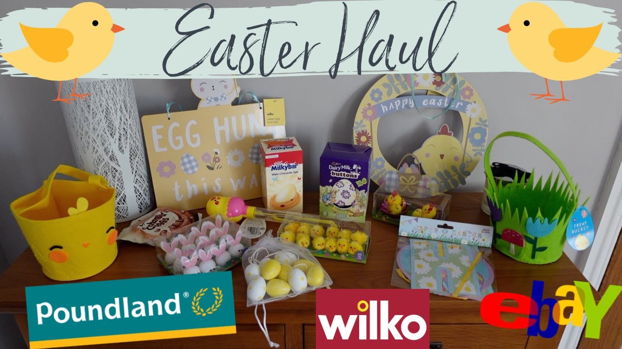EASTER HAUL Poundland, Wilko & eBay Decorative Easter Haul 2021
