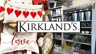 SHOP WITH ME // KIRKLAND’S VALENTINES DAY + SPRING 2019