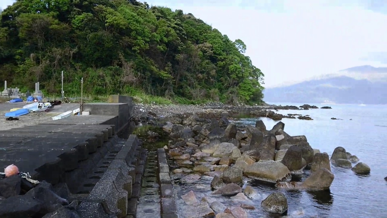 福井県で釣り 江良海岸堤防にて ぶっこみ釣り Youtube