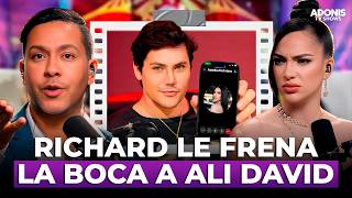 RICHARD ENFRENTA A ALI DAVID Y LE RECUERDA A AMELIA ALCÁNTARA QUE ÉL LA METIÓ EN AL PELO
