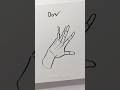 Drawing a Hand Easy pose ✏️ #drawing #howtodraw #tutorials #art #sketch #hand #shortsviral #fypシ゚