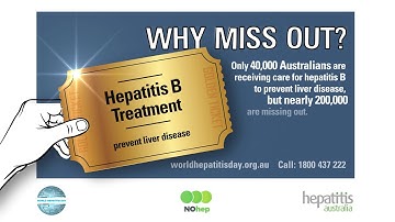 World Hepatitis Day 2018 - Hepatitis B TREATMENT