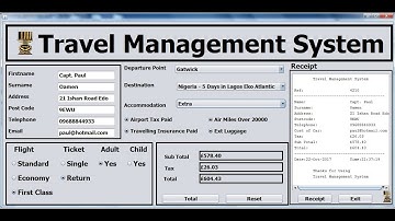 How to Create Travel Management System in Java NetBeans - Full Tutorial