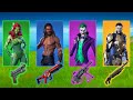 RANDOM Skin Challenge in Fortnite! (Midas Rex, The Joker, Poison Ivy & Aquaman)