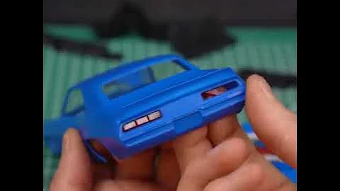 69 Chevy Yenko Camaro Scale Model Assembly #shorts #youtubeshorts #dly&crafts