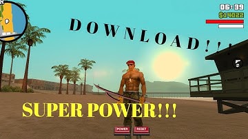Super Power mod | GTA San Andreas Android 🔥🔥🔥