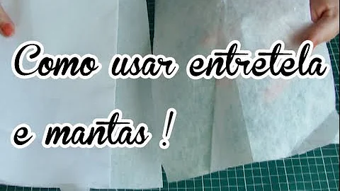 Como deixar a bolsa de tecido durinha?