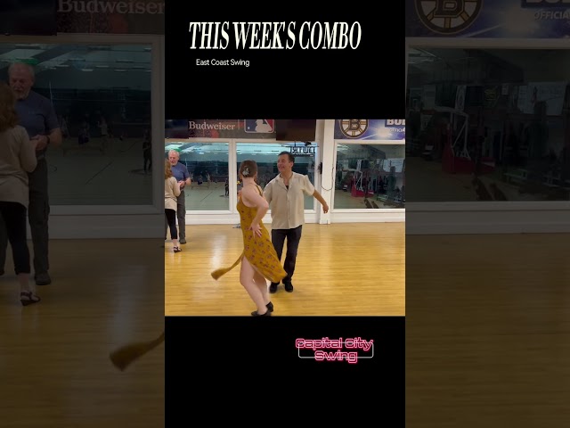 We taught this combo at the weekly Workshop/Social for Capital City Swing