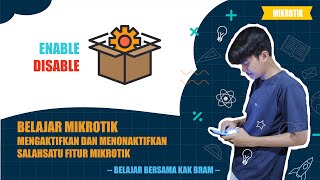 Enable dan Disable Package MikroTik (Fitur)