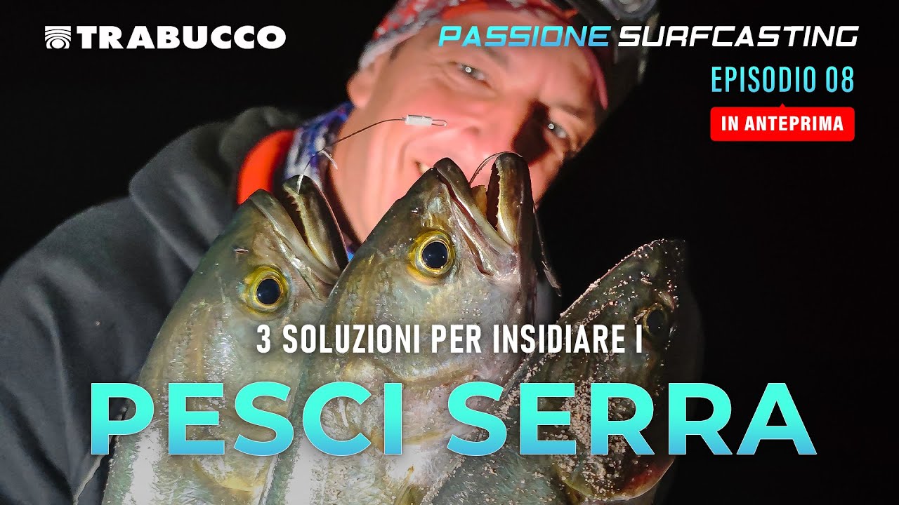 SURFCASTING: 3 soluzioni per pescare i SERRA » Passione SURFCASTING S5E8 anteprima @trabuccofishing​