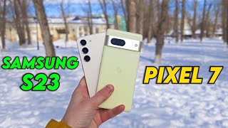 Pixel 7 vs Galaxy S23 |  А нужно ли платить больше? | Тест камер