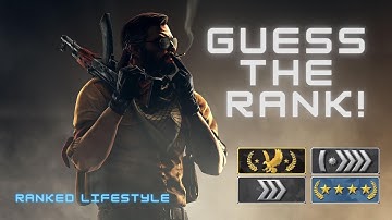 Counter-Strike GO Guess The Rank