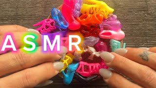 ASMR Tapping and Scratching (No Talking) Barbie Shoes👠