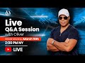 Live Q&amp;A Session with Oliver Velez