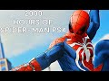 What 2000 hours of Spider-Man PS4 looks like - PS4 Spider-Man Web Swinging