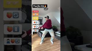 Pop like this - Dancechallenge 🔥 #foryou #dance #tutorial