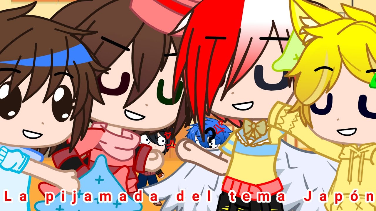 La pijamada del team Japón y rius (Barbie) - YouTube