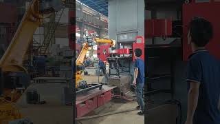 Revolutionizing Manufacturing: Automatic Ring Rolling Machine Line with Forging Press and Robots