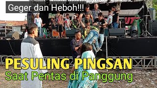 Geger!!! Pesuling Pingsan saat Pentas Panggung, New AJS Dangdut Koplo