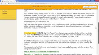 Midterm Project Overview - PowerPoint Class, MCC