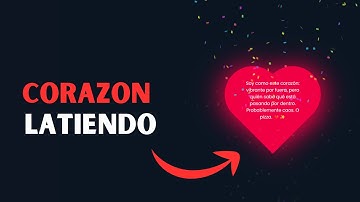 ♥️ Tutorial  CORAZON VIBRANTE con CSS | Uso de After & Before