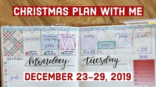 Hobonichi Cousin Plan with Me || Christmas Week || Mandy Lynn Plans
