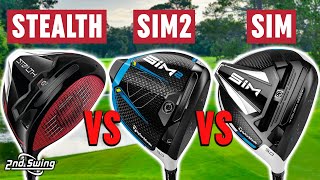 TaylorMade Stealth Plus vs SIM2 vs SIM | TaylorMade Drivers Comparison