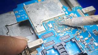 Samsung a12 display light graphics problem