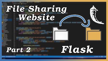 Login Page Setup - Create a File Sharing Website in Flask (Part 2)