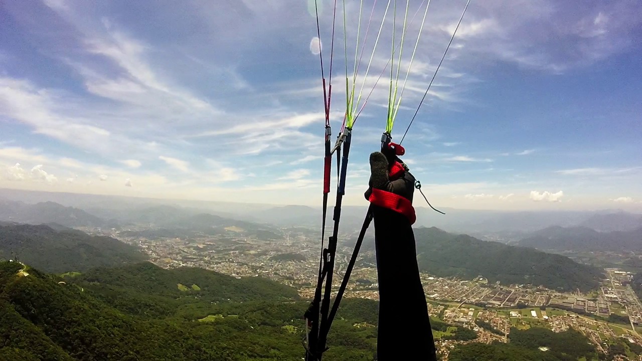Térmicas bicudas (asa deltas voando junto) Morro das Antenas