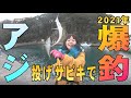 【2021年】堤防サビキでアジ爆釣！初心者だけどたくさん釣れました！【釣り女子】