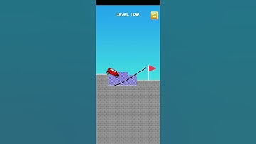 Draw Bridge puzzle level 1138 #game #gameplay #games #gaming #story1 #drawing #draw #trending#shorts