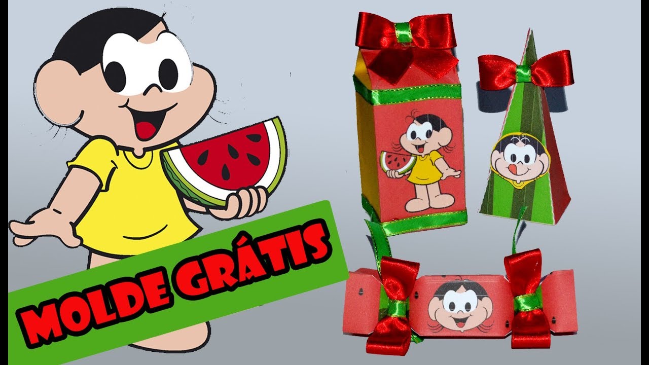 Festa da Magali - MOLDE GRÁTIS