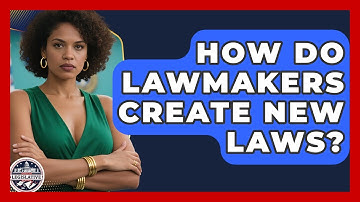 How Do Lawmakers Create New Laws? - Inside the Legislative Branch