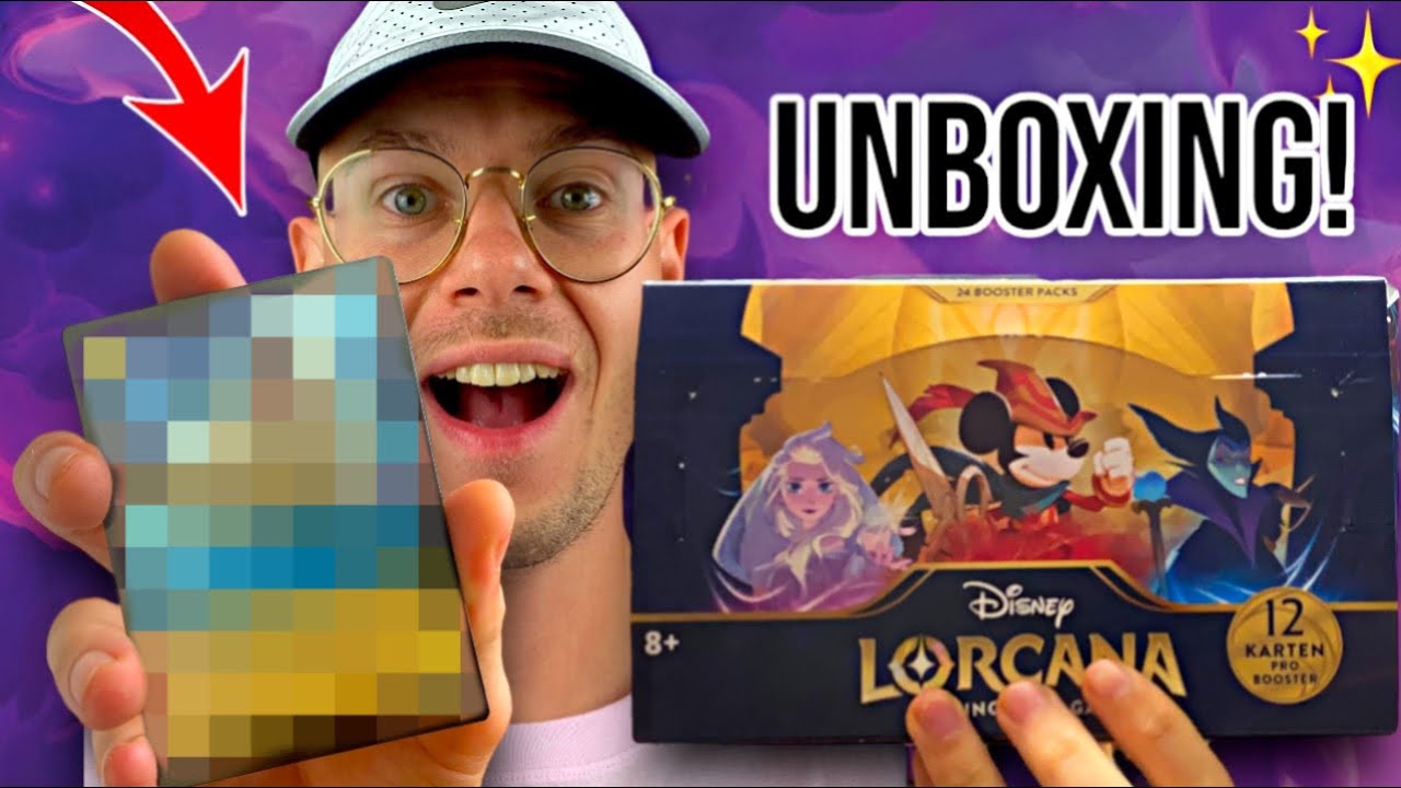 Disney Lorcana Display Opening! Lohnt sich das TCG? (ENDLICH EIN KRASSER PULL)