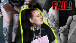 Putting Fake Tan Over Tattoos | FAKE TAN FAIL! WHAT DID I DO???