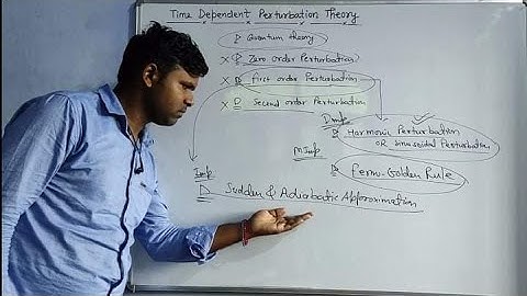 Quantum Mechanics- 43, Time Dependent Perturbation Theory.