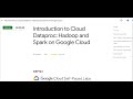 Introduction to Cloud Dataproc: Hadoop and Spark on Google Cloud | GSP123 | Solution