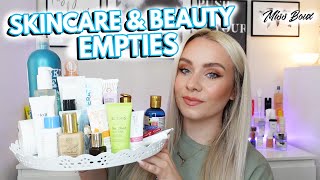 SKINCARE & BEAUTY EMPTIES  JUNE 2023 | SKINCARE REVIEW | BEAUTY PRODUCT REVIEWS✨| MISS BOUX