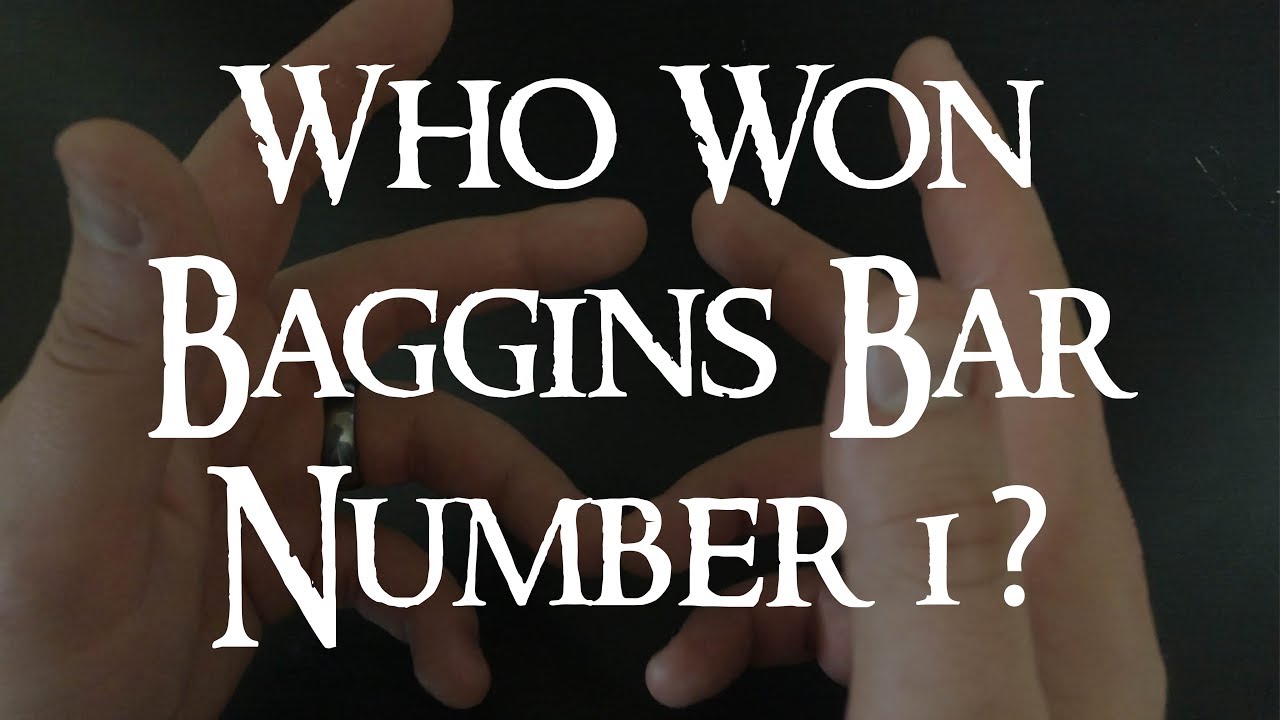 Who Won Baggins Bar Number 1?!?