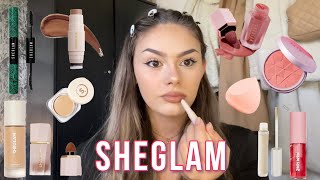 FULL FACE of SHEGLAM makeup from Shein ( FULL FACE FOR £40!)